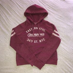 Aeropostale Cropped Pullover Hoodie